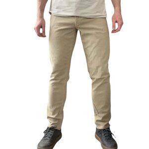 Faherty Stretch Terry 5-Pocket Pant Desert Khaki Men’s 33x30 Slim Fit NWOT